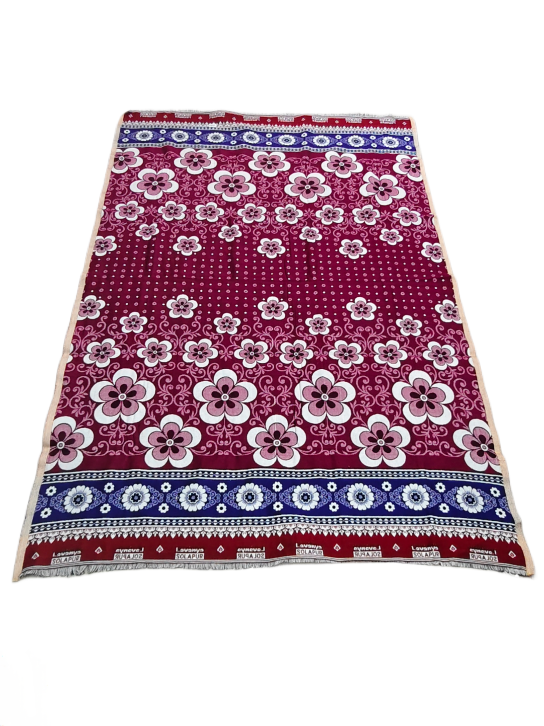 Lavanya | 100% Cotton Solapuri Gangji Chaddar