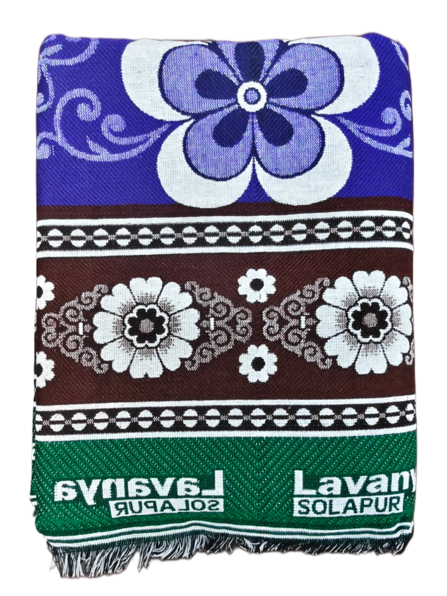 Lavanya | 100% Cotton Solapuri Gangji Chaddar