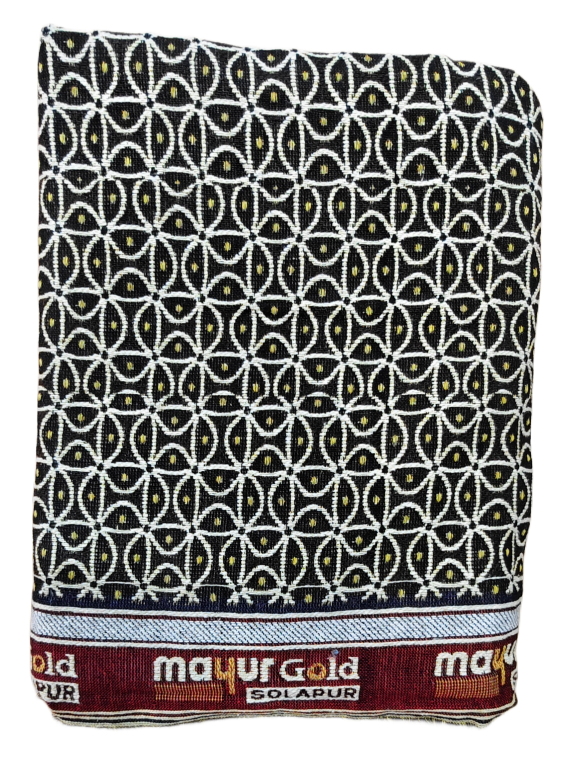 Mayur Gold | 100% Cotton Solapur Chilka Chaddar